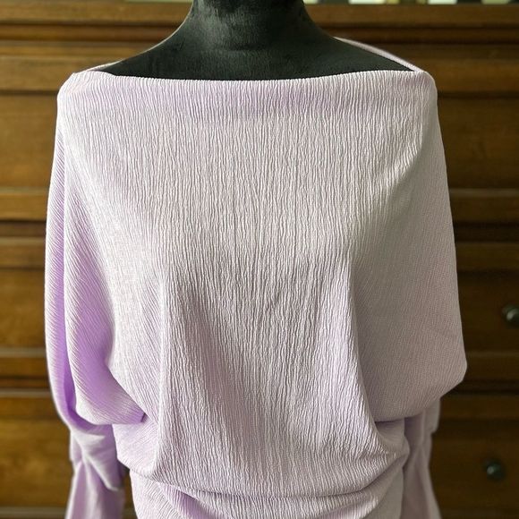 White Birch Purple Dolman Top - Picture 2 of 8